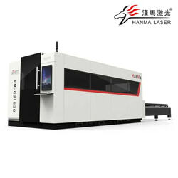 HM-GB-VI Series Enclosed Double Platform Fiber Laser Cutting Machine