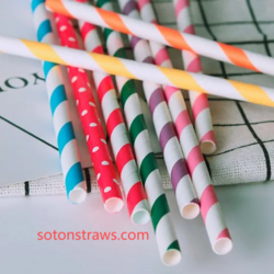 Disposable Eco-friendly Paper Straws