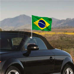 Brazil Car Flag