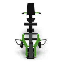 Outdoor Leg Press Station