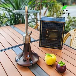 High Quality Steamulation Mini Hookah Set 39cm Stainless Steel Party Club Bar Ca