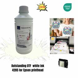 Textile Pigment Ink DTF White