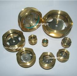 Gear Unit Brass oil level sight glass NPT BSP and Meteric thread