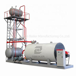 Factory Price Skid Mounted Horizontal Thermal Oil Boiler Thermal Fluid Heater For Industry