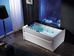 Acrylic Waterfall Jacuzzis Indoor for 1 Person