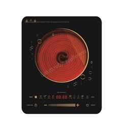 AT-5 – Ultra-Thin Single Infrared Cooker, Double Ring Heating, 2200W
