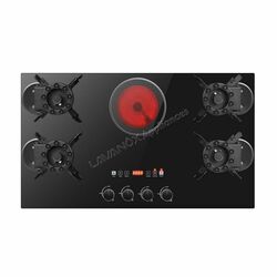 Model  MIX-CI5001 – 5-Burner Hybrid Cooktop