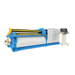 W12 Hydraulics Plate Rolling Machine With 4 Rolls