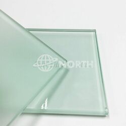 Thick Sandblasted Glass