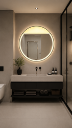 Backlit / Dual-Light Bathroom Mirror
