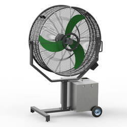 36 Inch BLDC Industrial Portable Cooling Fan with Mist