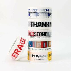 High-Clarity BOPP Printed Tape for Carton Sealing  Brand Identification