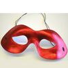 Half Mask- Red- Shiny Material