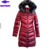 Warm Quilted hooded Ladies Padding Winter Wears Jacket With Faux Fur Women Coats Winter Clothing