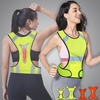 Sport Walking Mesh Cycling Safety LED Flashing Lighted Reflective Running Safety Vests