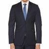 Slim Fit Heathered Check Suit Jacket  2110023