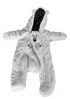 2-18 Month Winter Print Baby Clothes Boys Girls Zipper Rompers