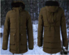 Winter Military Green outdoor  waterproof lamb wool hooded women parka  jacket
