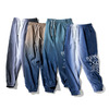 Men fashion Pants Men High Quality Custom Logo Streetwear Style polyester Casual Trouser