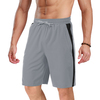 Breathable Short Pants Men's Quick Dry Sportswear Short Exercise Trousers Stitiching Elastic Waist P
