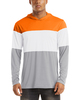 Anti UV Color Matching Long Sleeve Shirt Stripe Fashion Shirt Sun Protection Hoodie For Men