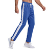 Spring Sport Elastic Waist Pants Males Casual Gym Stitching Lined Outdoor Plastic Pants For Men