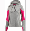 2021 Wholesale Women's sports tops with long sleeves, hood, mesh insert