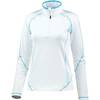 Wholesale Women's Sports Tops with Long Sleeves with Half-zip for Ladies Active Wear
