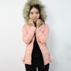 LADIES FASHION PADDING/FAKE DOWN JACKET