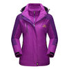 3 in 1 Women Winter Jackets Fleece Warm Waterproof Jacket Hiking Camping Clothing Outdoor Sport Coat