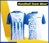 Custom Handball Team Wear Sublimated Custom Player Name and Number