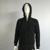 Men's fashion wholesale Custom logo plain hoodies jacket full zip hoodies men's hoodies