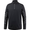 2021 Wholesale with long sleeves, half-zip, printed at sleeve Men's sports tops