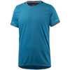 Wholesale Men's Round-neck T-shirt, Basic Short-sleeved Sport Tops with Reflective Tape at Back for