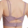 Back Closure Workout Bra Yoga Tops Athletic Running Gym Bra