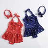 Baby Girls One Piece Dot Print Beachwear