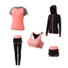 2021 fitness clothes running quick-drying clothes sweat-absorbent breathable high waist sports yoga