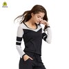 Long Sleeved Semi Transparent Mesh Shirt