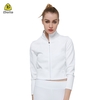 Jogging Zippered Collared Fashionable Top Running Jacket