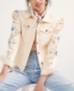 embroidery denim jacket