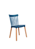 2021 dining chair pp chair beech leg plastic chair