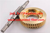Worm and worm wheel/Worm and Worm Gear/Worm Wheel Reducer Parts/Steel worm shaft