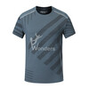 Men's Running T-shirt Gym Short Sleeve Workout Silm Sports Compression Print Traning Men T-shirt