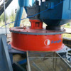Granular material rotary feeder