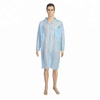 disposable non woven lab coat with buttons and pockets
