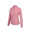 RJ-J017 Womens Stretchy Slim Fit Full Zip Top. Running Jacket, Yoga Jacket