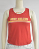 Stay Golden Printed Womens Tank Top