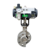 Pneumatic Eccentric Plug Rotary Control Shutoff Valve