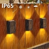 Solar Lamp Outdoor LED Lights IP65 Waterproof for Garden Decoration Balcony yard Street Wall Decor