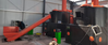 Magnetic fumigation garbage thermal decomposition power generation device
